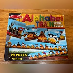 Melissa and Doug Alphabet Train Puzzle (includes all pieces)